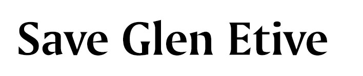 Save Glen Etive